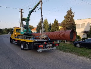 Prepravy strojov a zariadeni